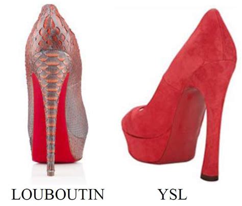 red sole shoes ysl